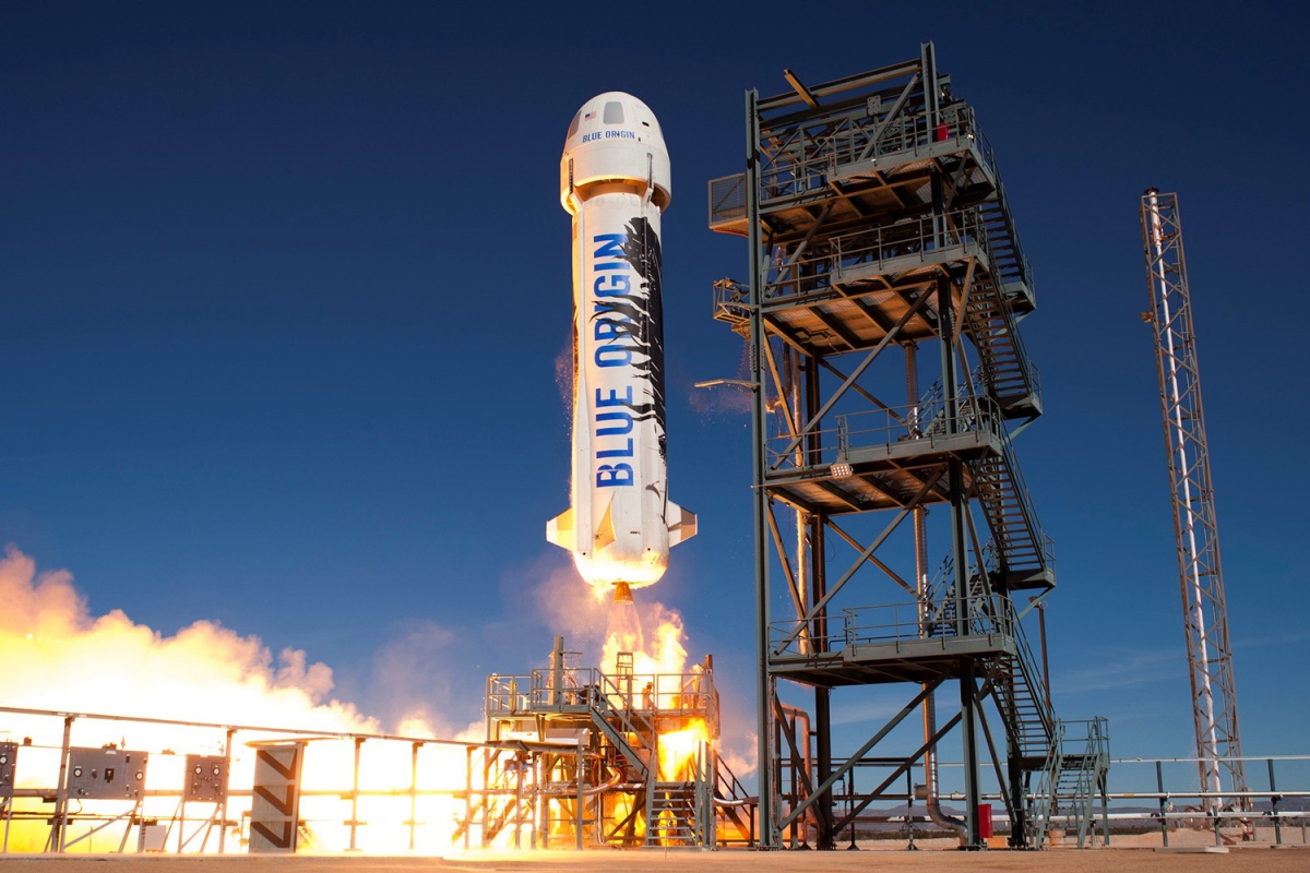 Third Flawless Booster Landing of Reusable Blue Origin Rocket is a Major Step Towards Reducing Space Travel Costs
