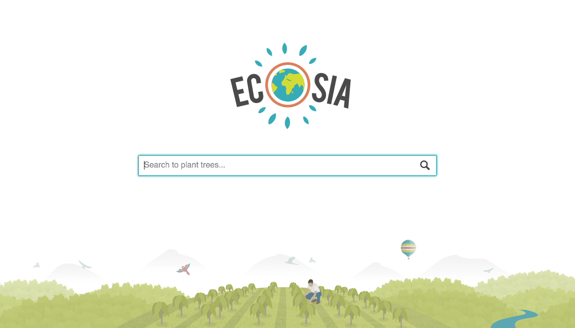 World’s Greenest Search Engine ‘Ecosia’ Plants Trees While You Search the Web