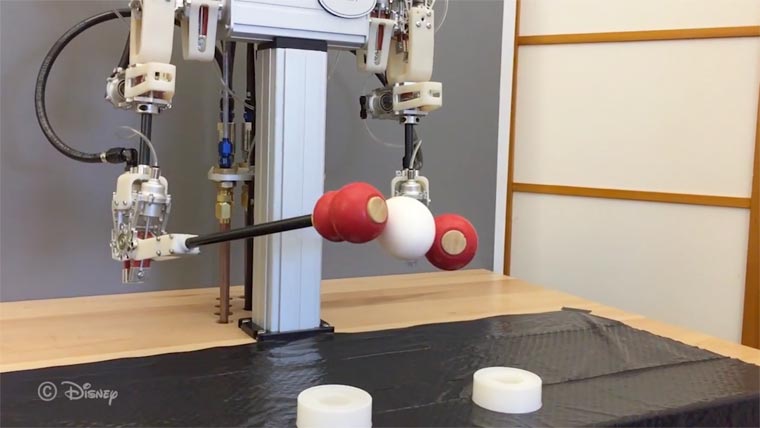 Disney’s Remotely Operated Robot Can Thread a Needle and Move an Egg Delicately