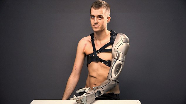 Amputee Gamer Has a Futuristic Limb That Includes a Phone Charger, Torch, and a Drone