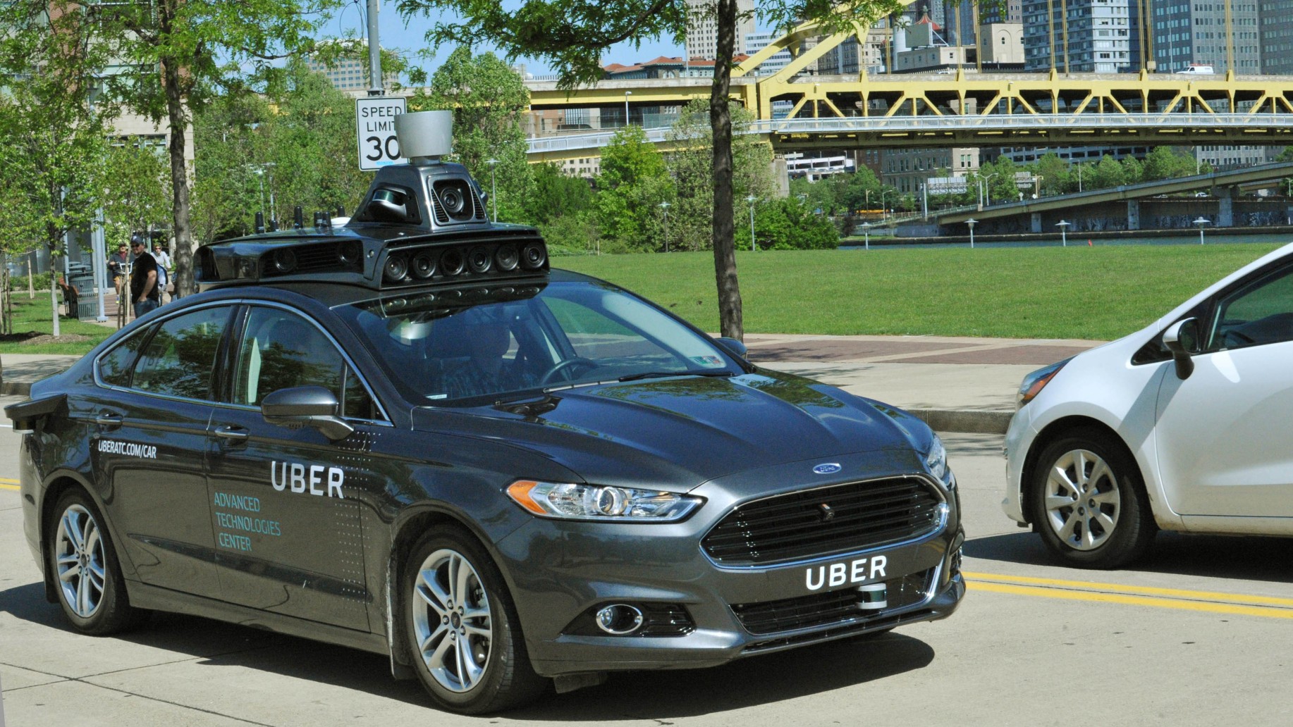 Here’s the First Glimpse of Uber’s Autonomous Car as It Undergoes Safety Testing