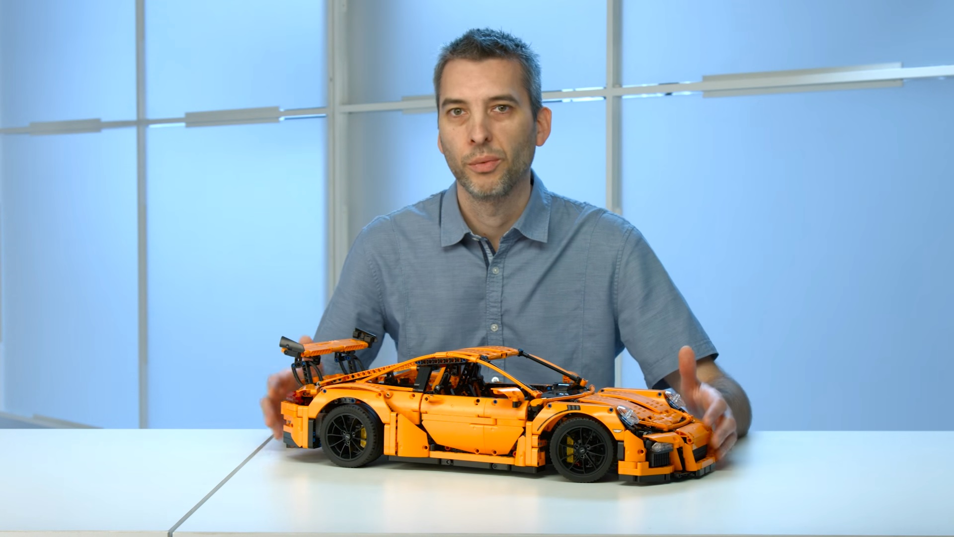 Lego’s New Porsche 911 is Comprised of 2,704 Pieces and Measures 2 Feet Long