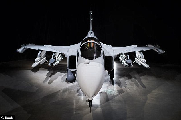 Saab Rolls Out New Gripen E Smart Fighter