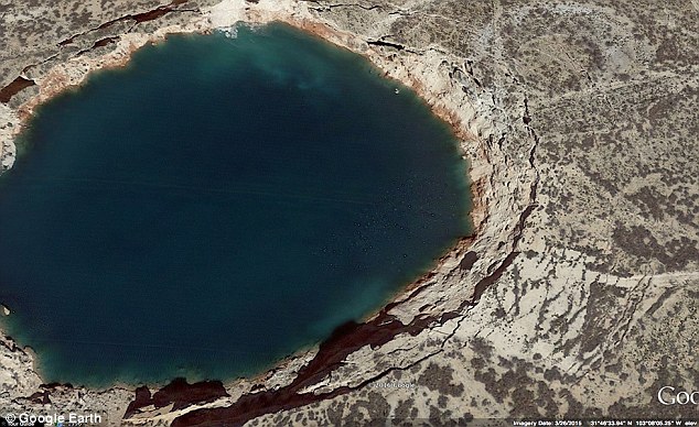 Two Giant Texas Sinkholes May Collapse Into Each Other