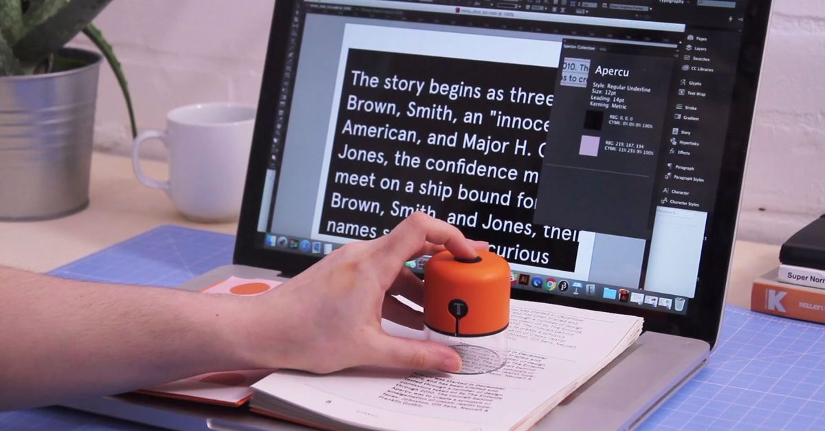 Art Student Creates The Spector Which Captures the Font and Colors of Everyday Life