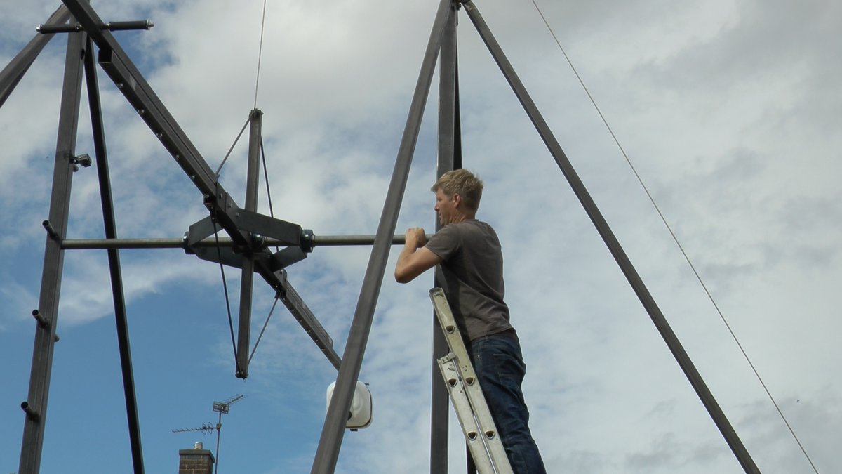 Colin Furze Built a 9.5m Tall 360 Swing With a 25kg Counter Weight