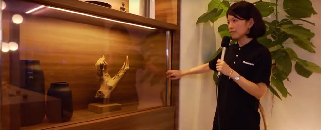 Futuristic “Invisible TV” Becomes Transparent When It’s Turned Off