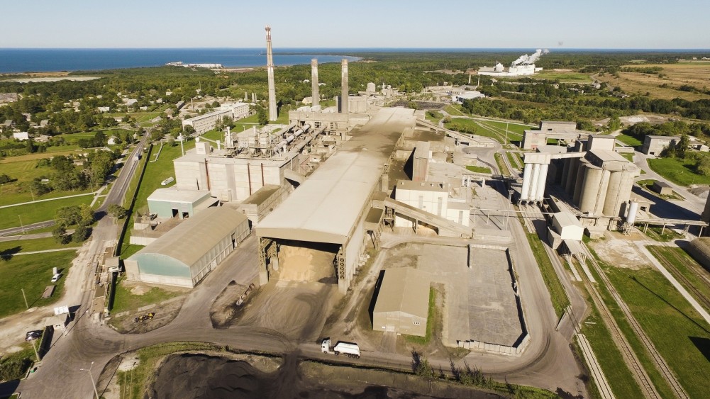 Cement Factory in Kunda, Estonia