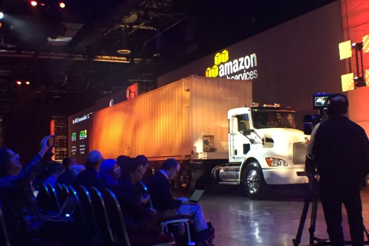 Amazon Wants to Use a 45-Foot-Long Shipping Container to Send Your Data to the Cloud