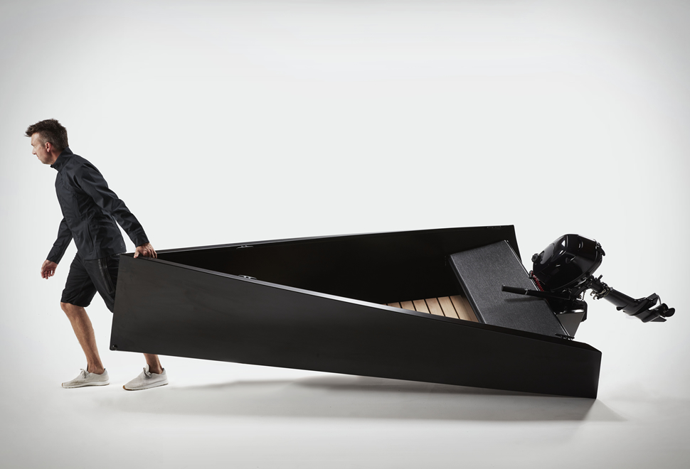 The ‘Tinnie 10’ Boat from Joey Ruiter Features a Unique Isosceles Triangle Design