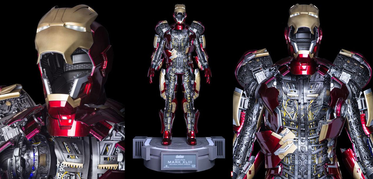 Insane Life-Size Iron Man Toy Features 46 Motors Powering 567 Parts