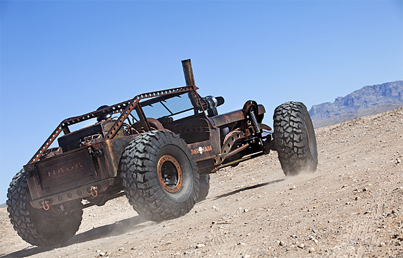 JEEP Rock Rat from Hauk Designs Looks Like a Vehicle Out of Mad Max: Fury Road