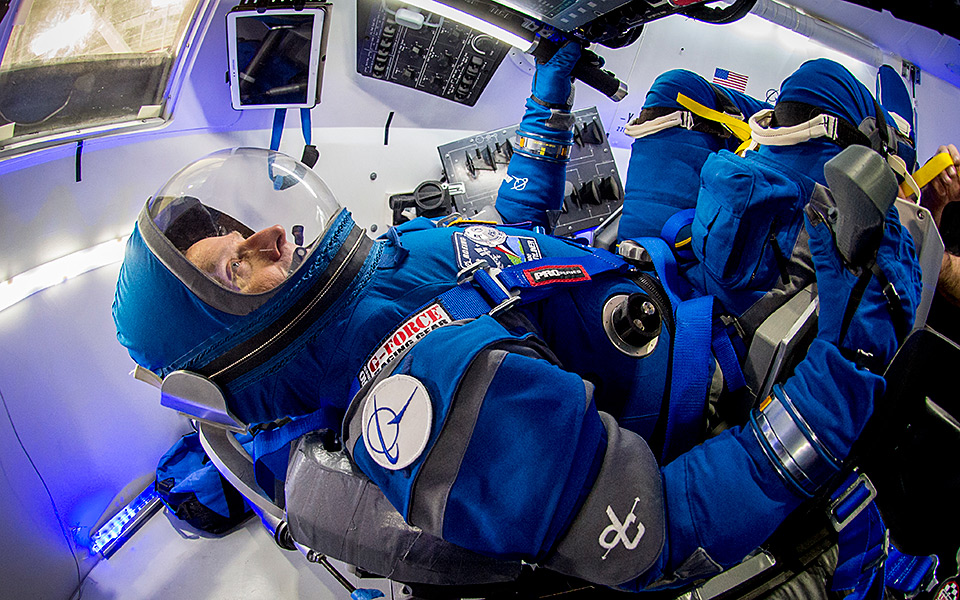Boeing’s New Starliner Spacesuits for NASA Look Straight Out of a Sci-Fi Flick