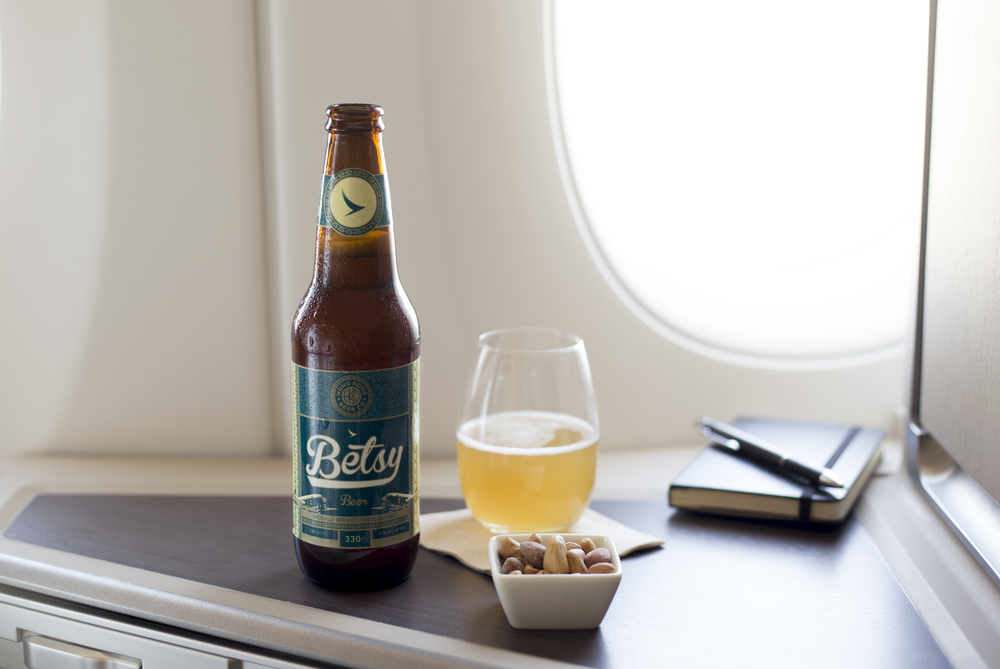Cathay Pacific’s Betsy Beer Literally Tastes Better At 35,000 Feet In The Sky