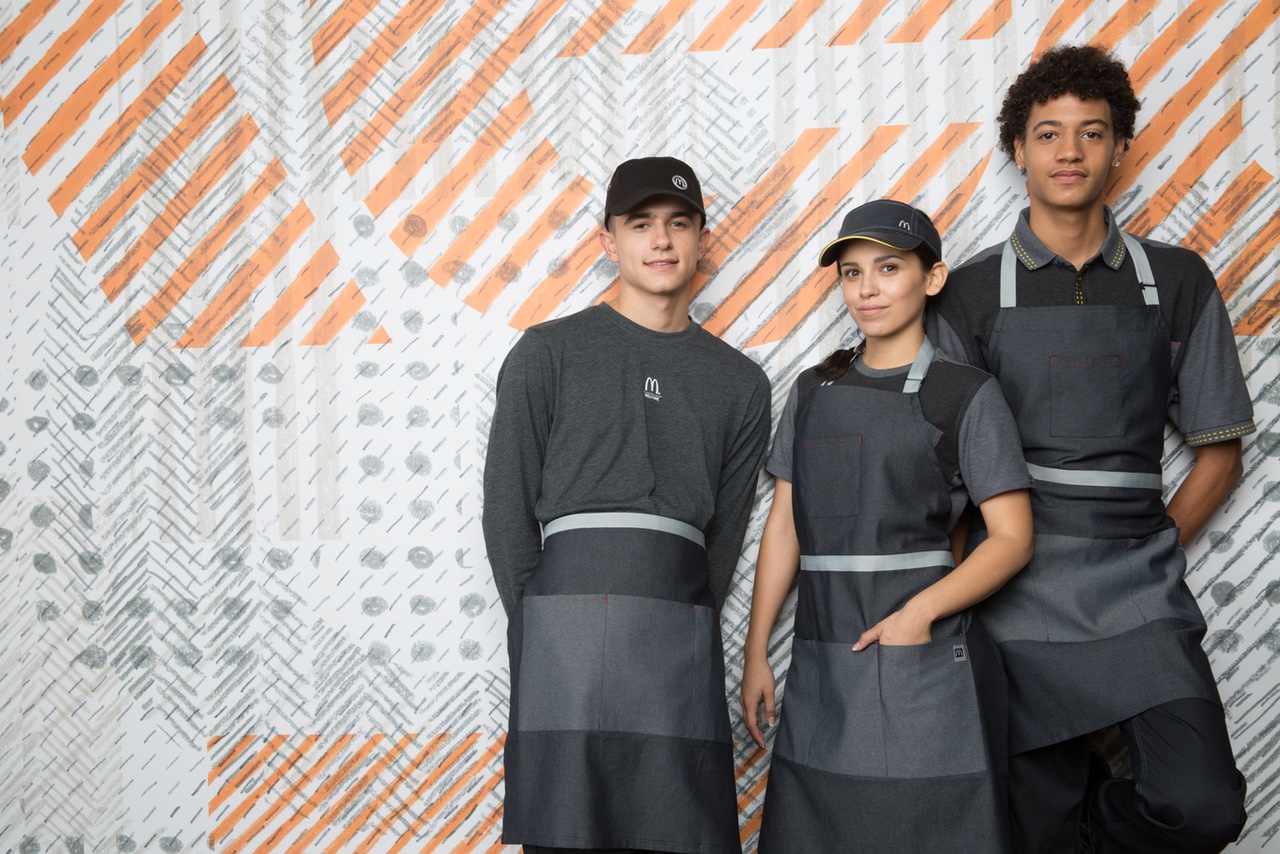These New Colorless McDonald’s Uniforms Look About as Terrible as Their Food