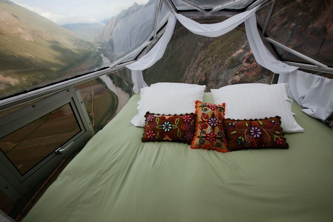 Want to Experience the Spectacular Views of the Skylodge Adventure Suites?