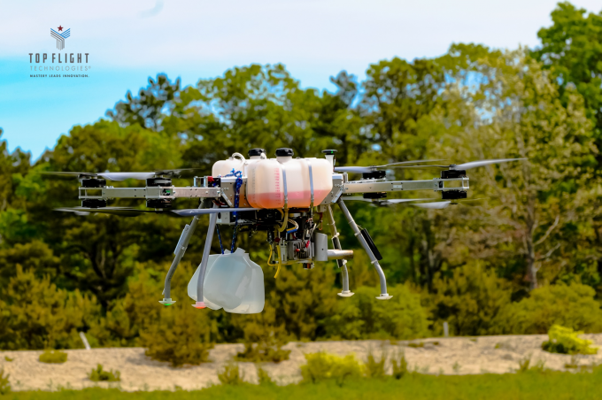 Hybrid Drone Delivers Power, Distance