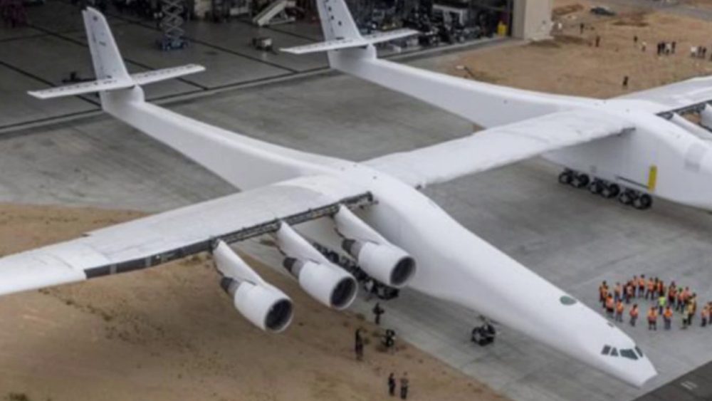 World’s Largest Airplane Gets Ready for Maiden Flight
