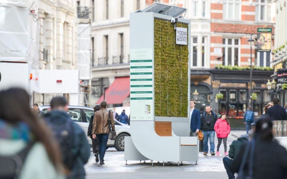 This Bench Absorbs More Air Pollution than a Small Forest