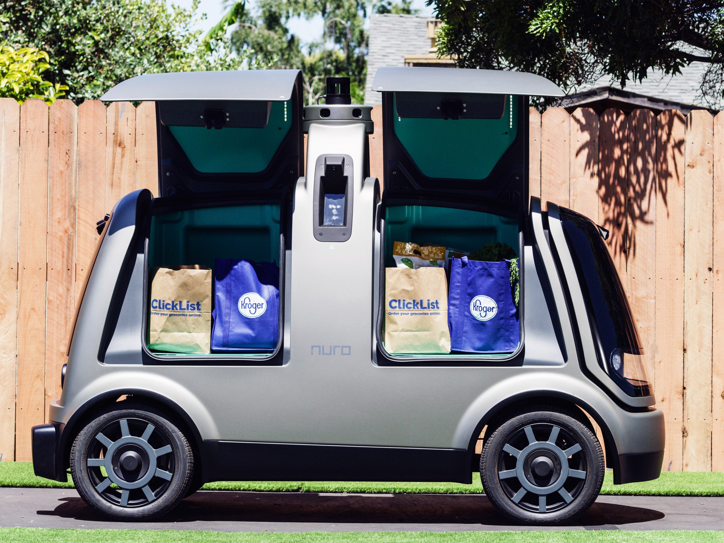 Kroger Collaborates With Autonomous Vehicle Startup Nuro for Robot Grocery Deliveries