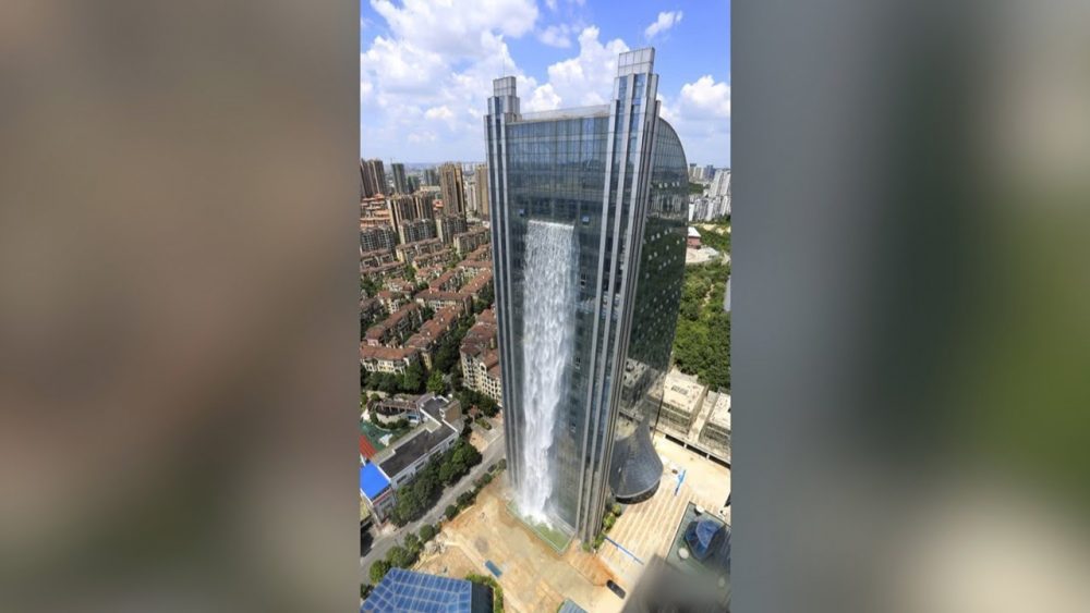 World’s Largest Man-Made Waterfall: $120 per Hour to Run