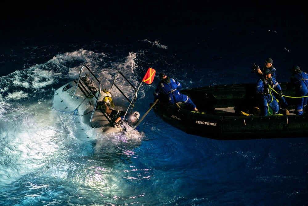 Deepest Ever Submarine Dive Finds Plastic Bag On The Seafloor