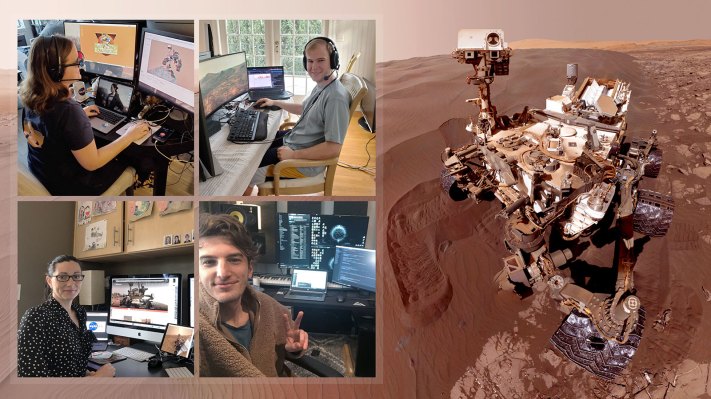 NASA Team Is Operating The Mars Curiosity Rover From Home