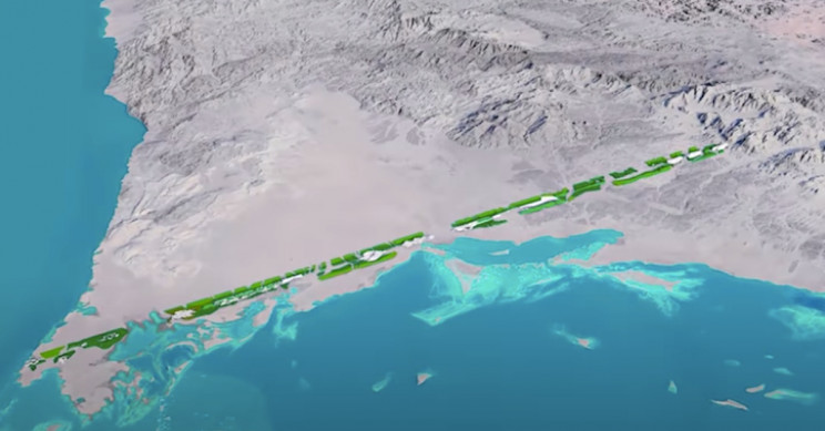 Saudi Arabia To Build A New 105-Mile-Long Linear Zero Emissions City