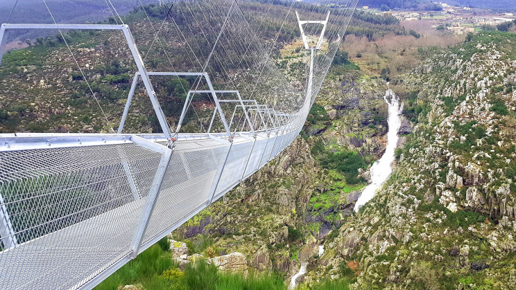 World’s Longest Pedestrian Suspension Bridge to Open In Portugal