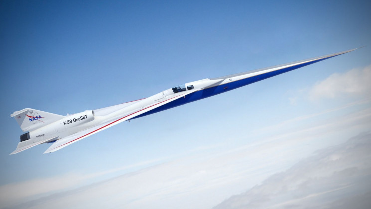 NASA’s Supersonic Jet X-59 Quesst Is Super Quite