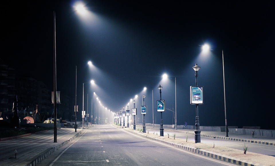 Light Pollution from LED Streetlights Causing a Decline in Insect Population