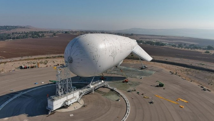 Israel Just Unveiled Its Massive Inflatable Reconnaissance Balloon