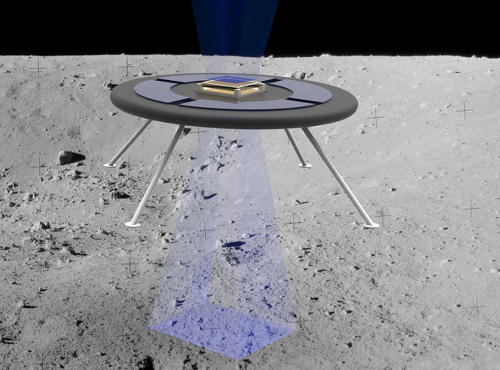 A Flying Saucer that could hover over the Moon one day