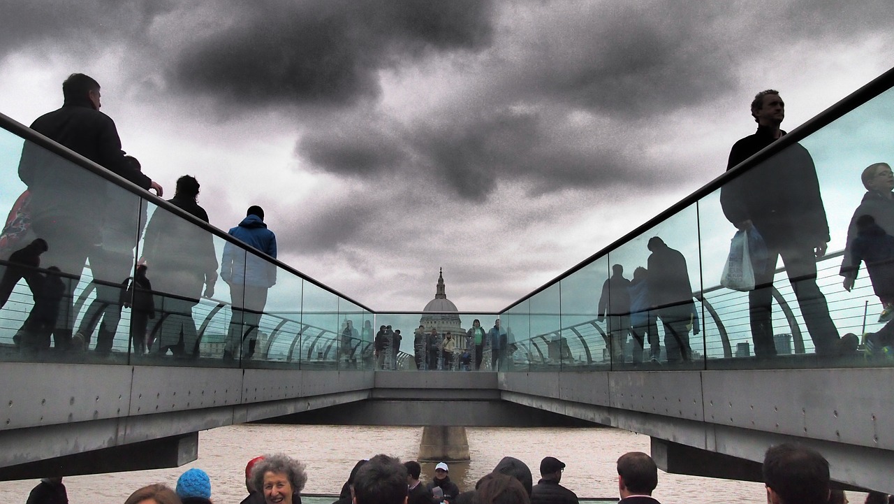 Scientists Finally Explain Why The London Millennium Bridge Wobbles