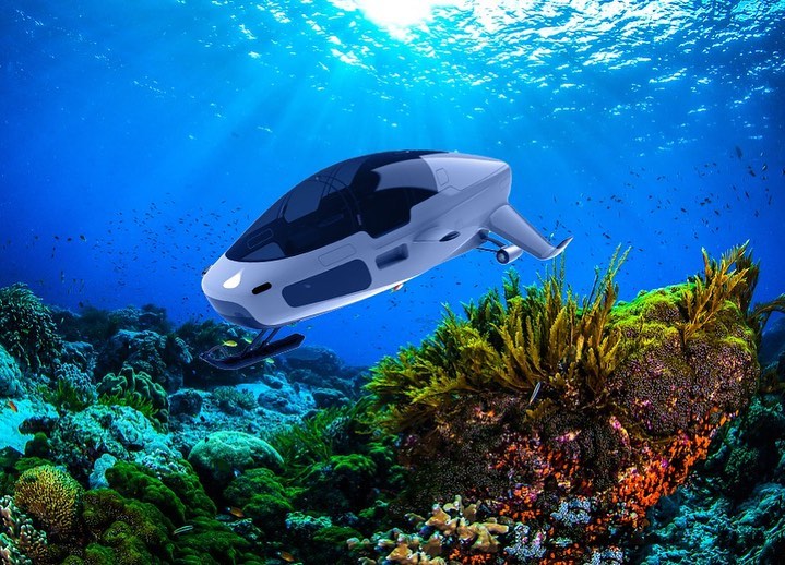 Italian Startup iSpace2o Builds Hydrofoil Submersible