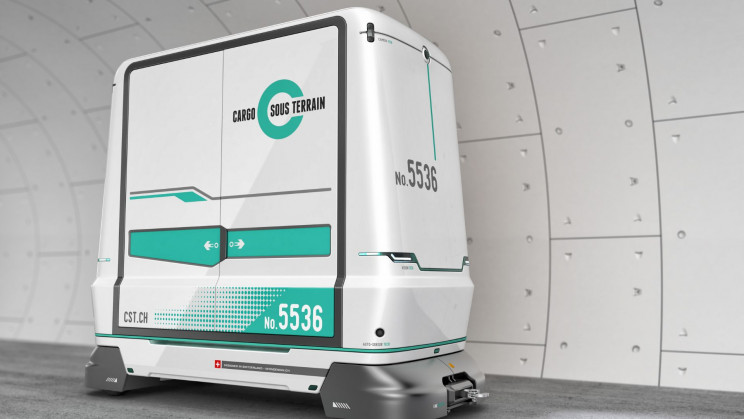 Switzerland’s Futuristic Autonomous, Underground Cargo Project