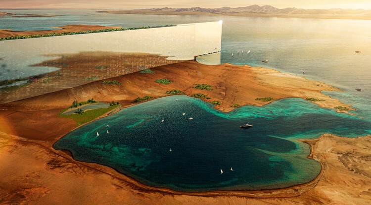 The Incredible Plan for a 105-Mile-Long Linear City in the Saudi Desert
