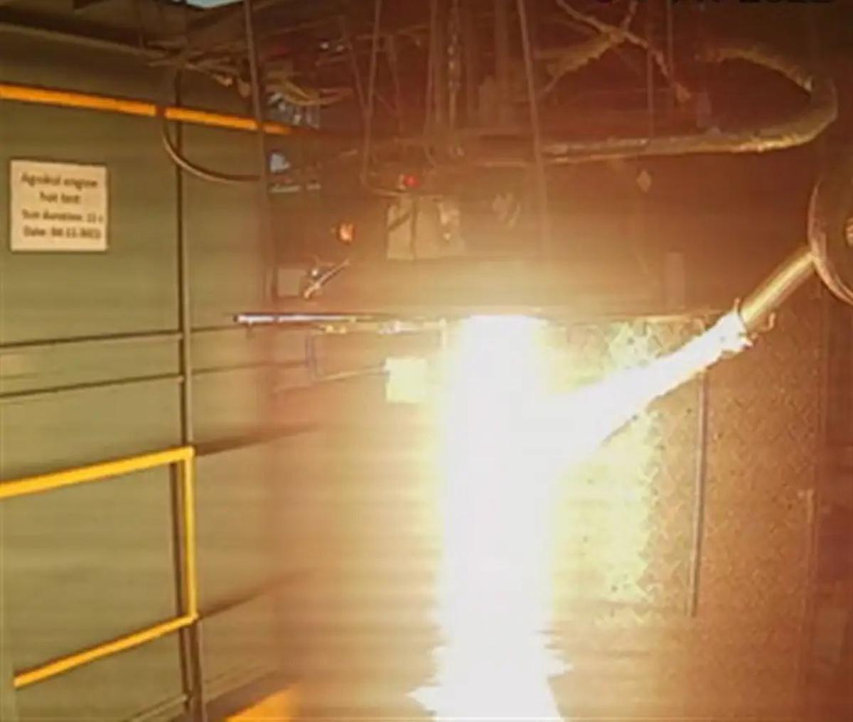 Indian Firm Successfully Test-Fires World’s First Single-Piece 3D-Printed Rocket Engine