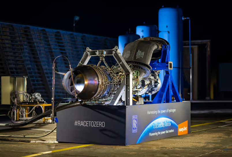 Decarbonizing Air Travel – Rolls-Royce Tests the World’s First Hydrogen-Powered Jet Engine