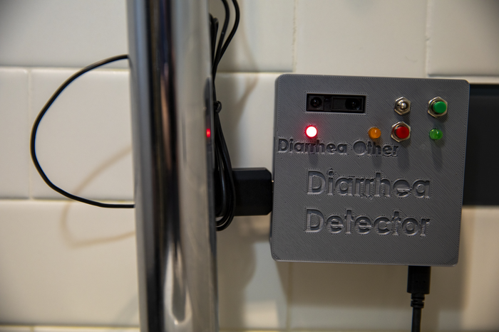 Toilet Microphone Sensor to Listen To Sounds Of Farts, Urination, and Defecation to Detect Disease