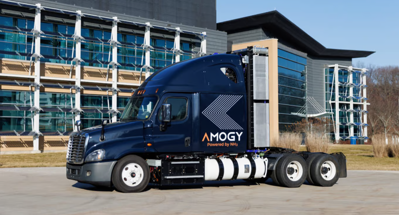 U.S. Start-Up Successfully Tests World’s First Ammonia-Powered Truck