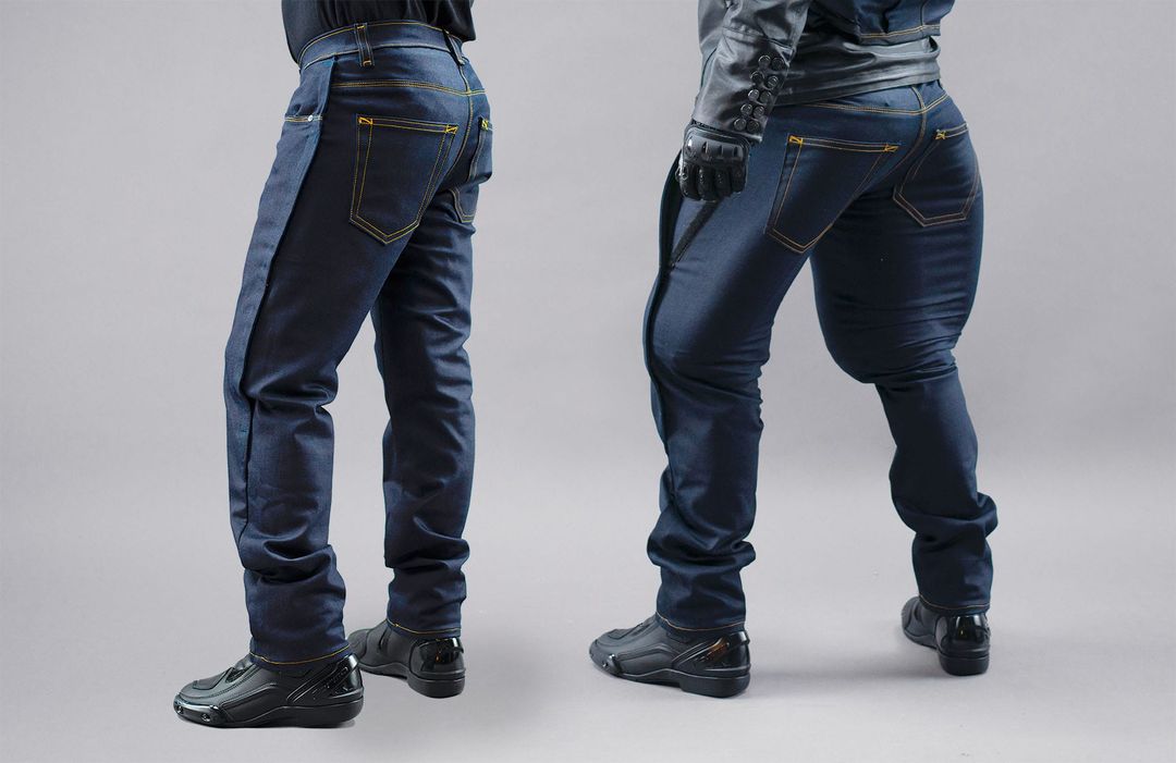 World’s First Airbag Jeans for Motorcyclists