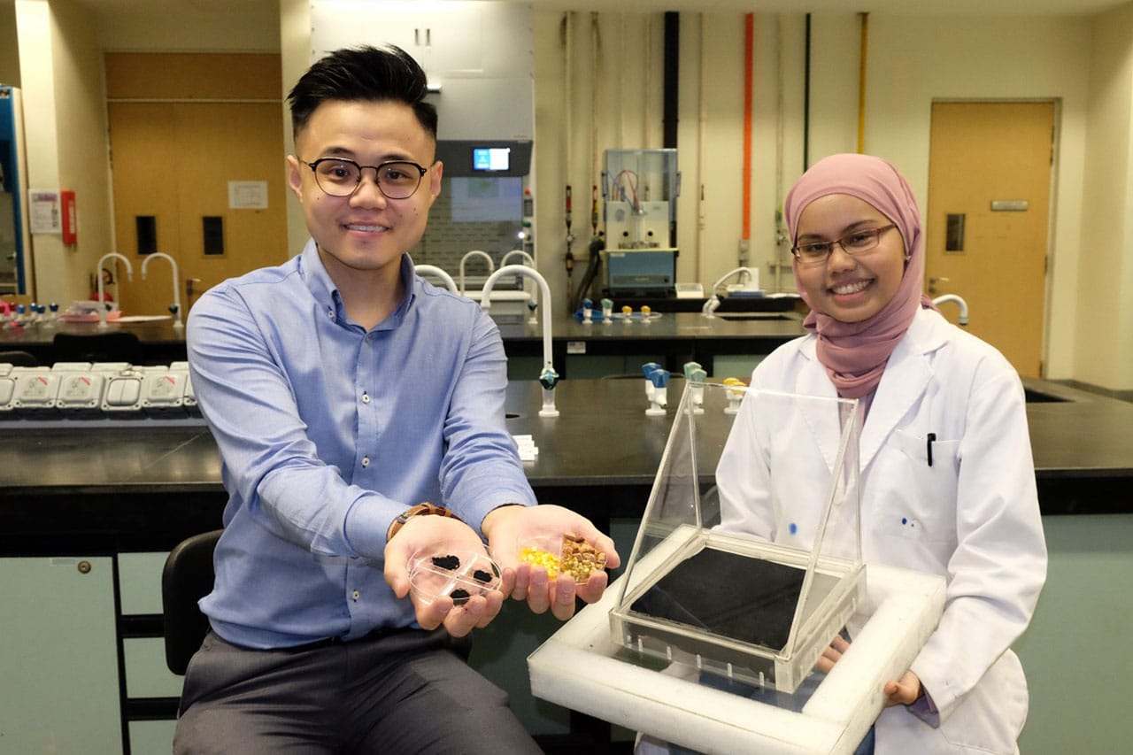 NTU Scientist Turns Fruit Waste into Material That Can Be Used in Water Purifier