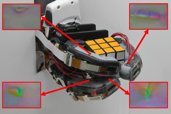 Robotic Hand with High-Resolution Sensors Can Accurately Identify Objects with Only One Grasp
