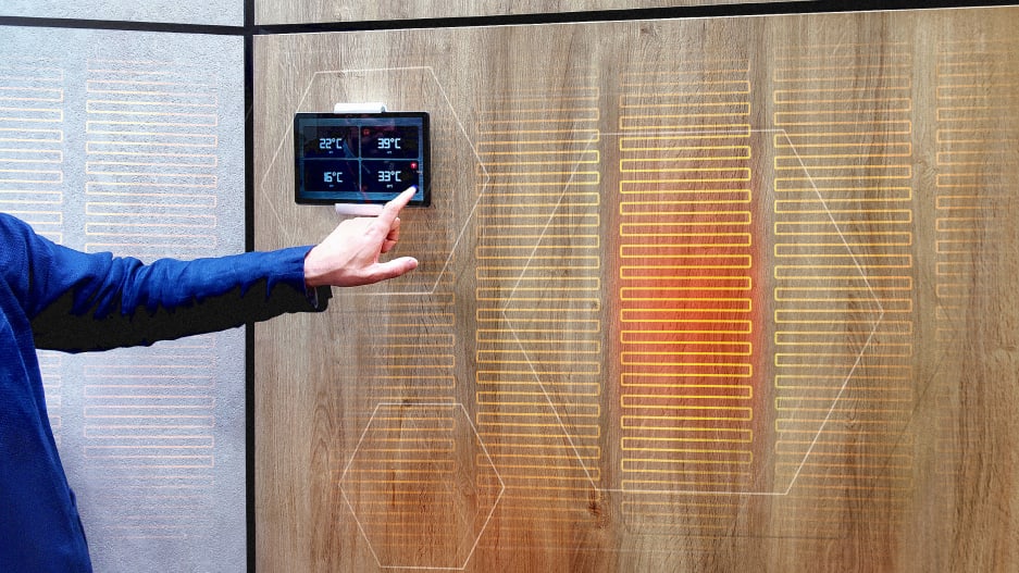 Paper-Thin Film transforms Walls and Furniture into Instant Heaters