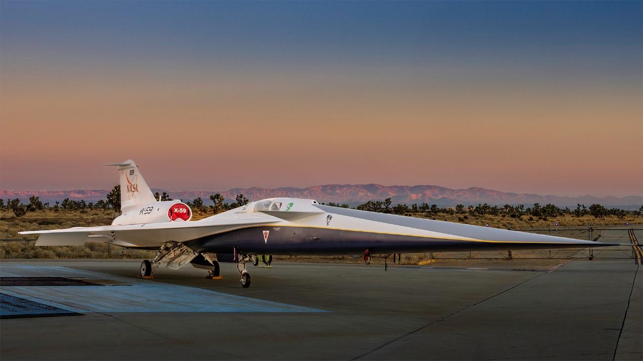 NASA and Lockheed Martin: X-59 Quiet Supersonic Aircraft