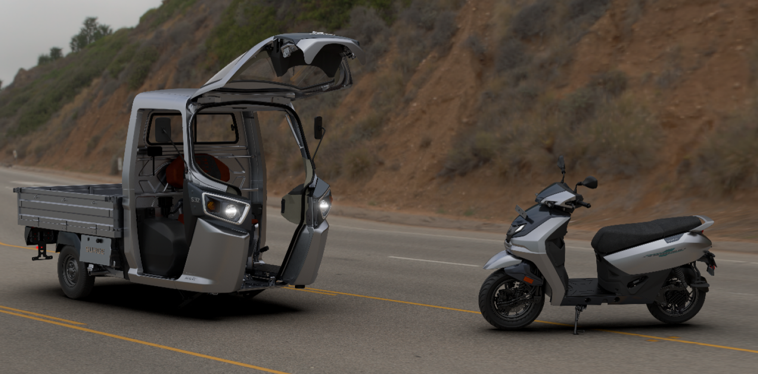 Batmobile-inspired Surge S32 EV Switches from 3-Wheeler to E-Scooter in Minutes!