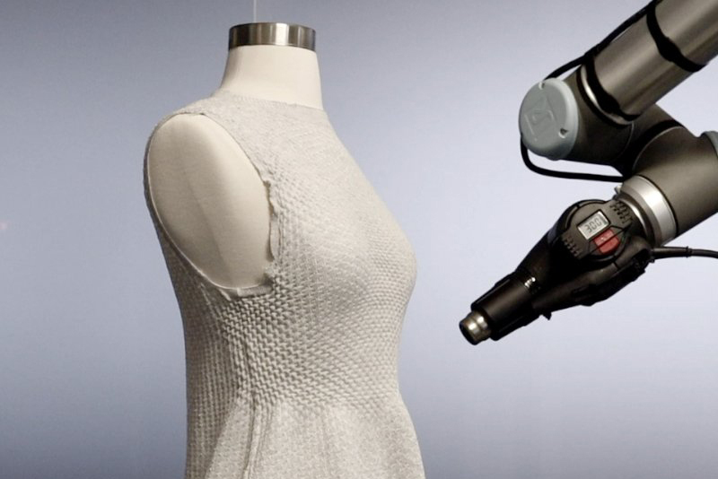 MIT introduces a technological advancement to sustainable fashion through a shape-shifting dress