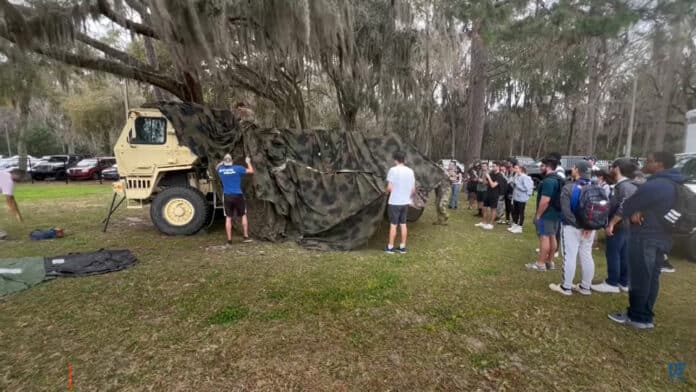 University of Florida Engineers Develop Innovative Camouflage Device for Army Vehicles