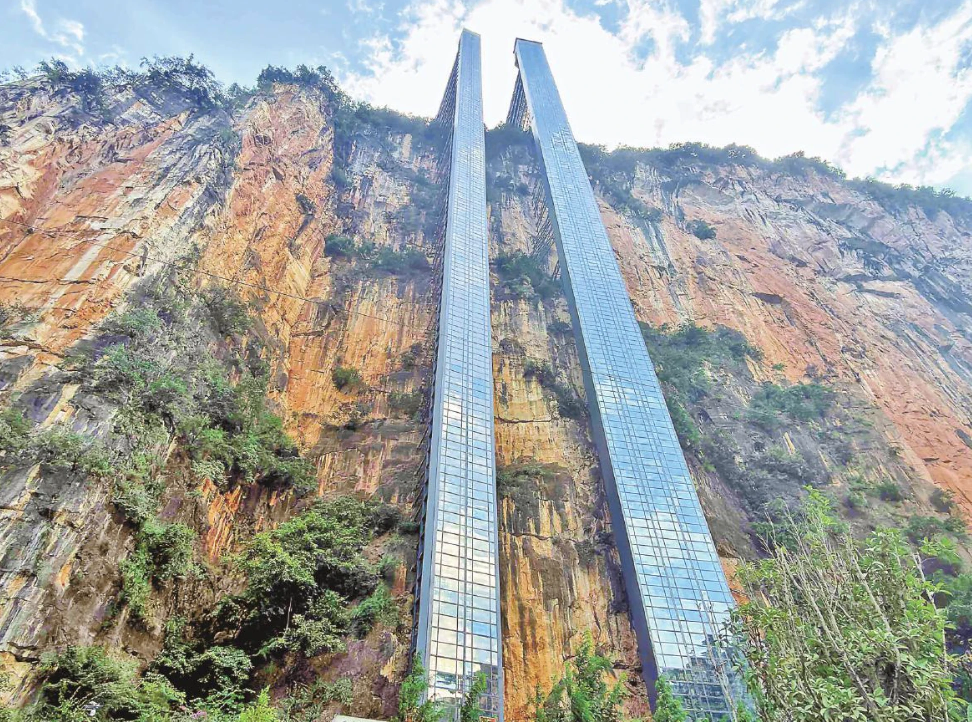 This 940-Foot Cliff Elevator Is Turning a Dangerous School Commute Into a 30-Minute Ride